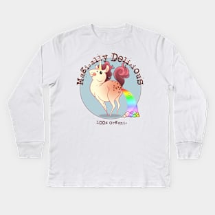 Magically Delicious Kids Long Sleeve T-Shirt